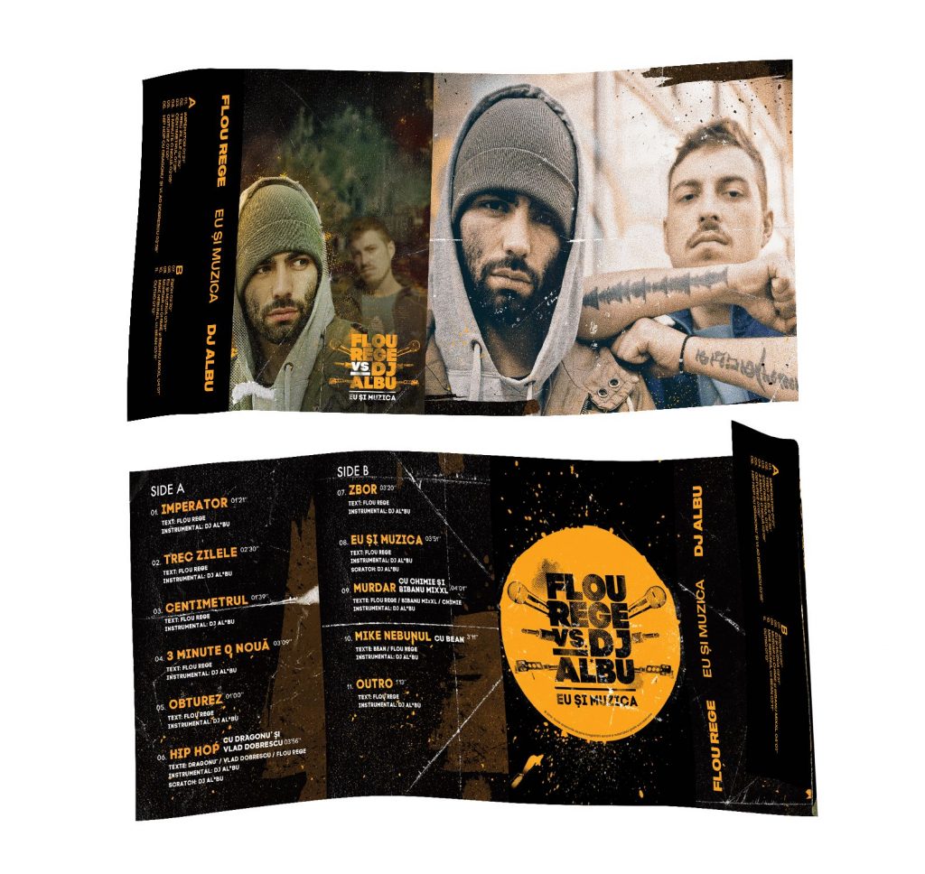 Flou Rege & DJ Al*Bu – Eu și muzica (sticker + casetă gratuită)