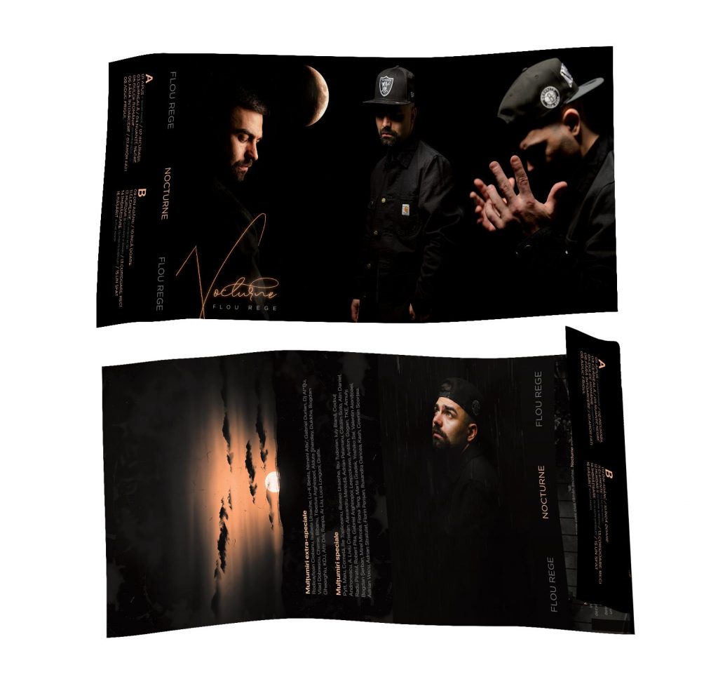 Flou Rege – Nocturne (sticker + casetă gratuită)